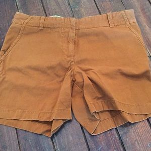 j crew chino shorts size 8